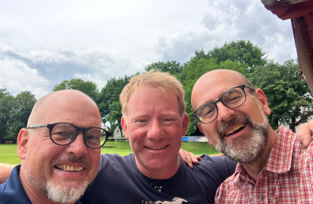 Unser Festausschuss (v.l. Carsten Schmidt, Dirk Nilius und Lars Vesterling)