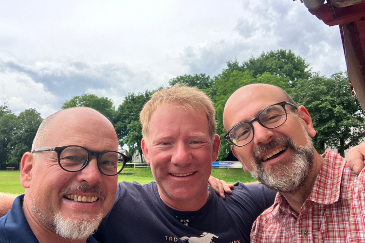 Unser Festausschuss (v.l. Carsten Schmidt, Dirk Nilius und Lars Vesterling)